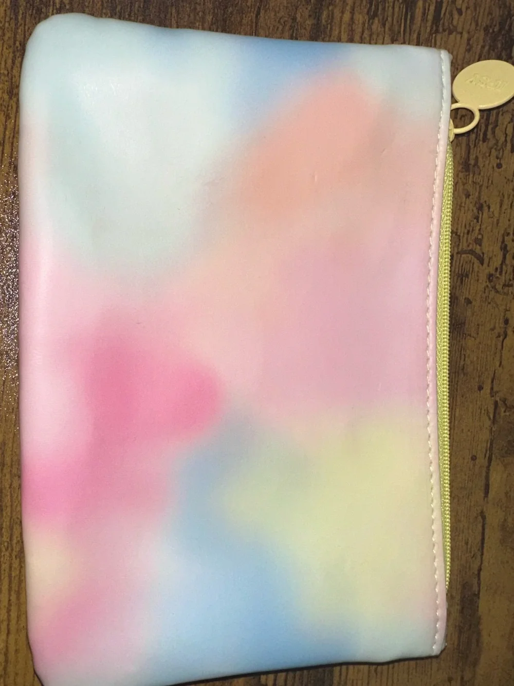Colorful makeup pouch